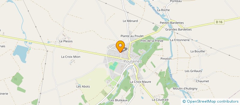 localisation de l'entreprise MONSIEUR EMMANUEL MILLET à POULAINES