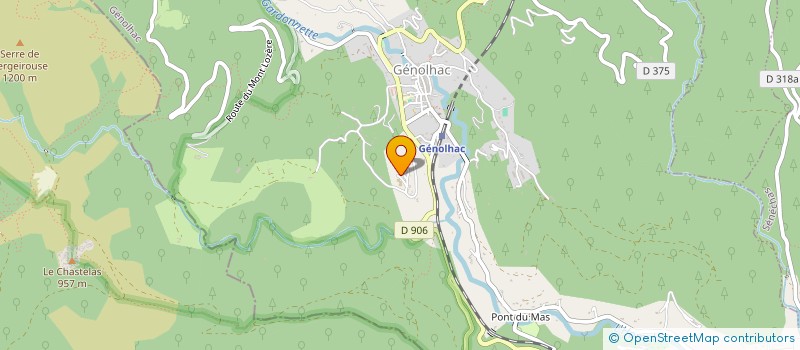 localisation de l'entreprise MONSIEUR EMMANUEL MILLET-DELPECH DE FRAYSSINET  GENOLHAC