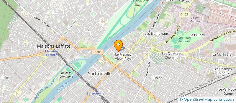 localisation de l'entreprise MONSIEUR EMMANUEL MIN  SARTROUVILLE