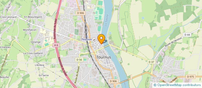localisation de l'entreprise MONSIEUR EMMANUEL MISSERI à TOURNUS