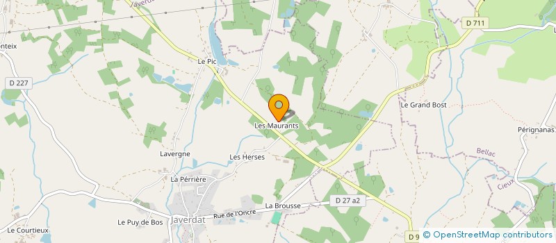 localisation de l'entreprise MONSIEUR EMMANUEL MOLIZON à JAVERDAT