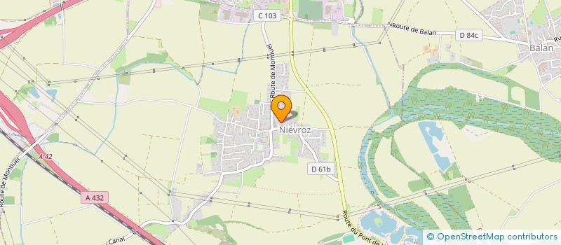 localisation de l'entreprise MONSIEUR EMMANUEL MOLLARD  NIEVROZ