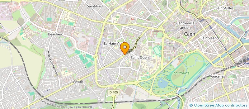 localisation de l'entreprise MONSIEUR EMMANUEL MONNOYEUR  CAEN