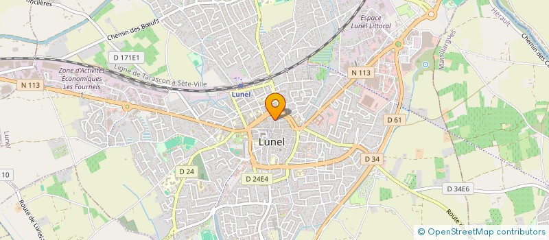 localisation de l'entreprise MONSIEUR EMMANUEL MONTFORT à LUNEL