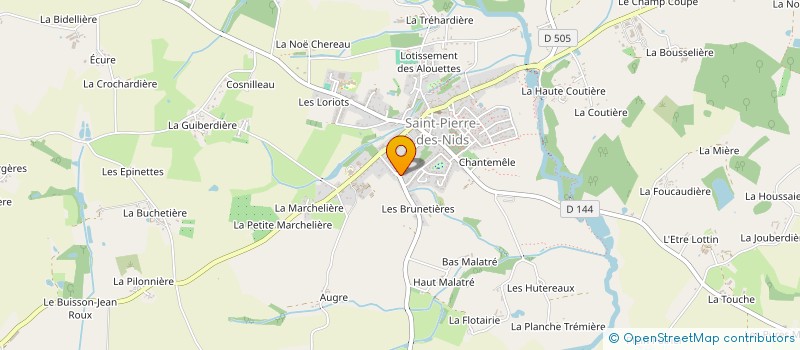 localisation de l'entreprise MONSIEUR EMMANUEL MOREAU à SAINT-PIERRE-DES-NIDS