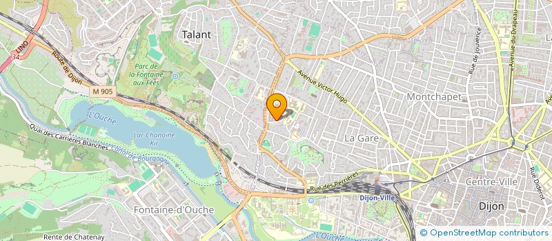 localisation de l'entreprise MONSIEUR EMMANUEL MOREAU à DIJON