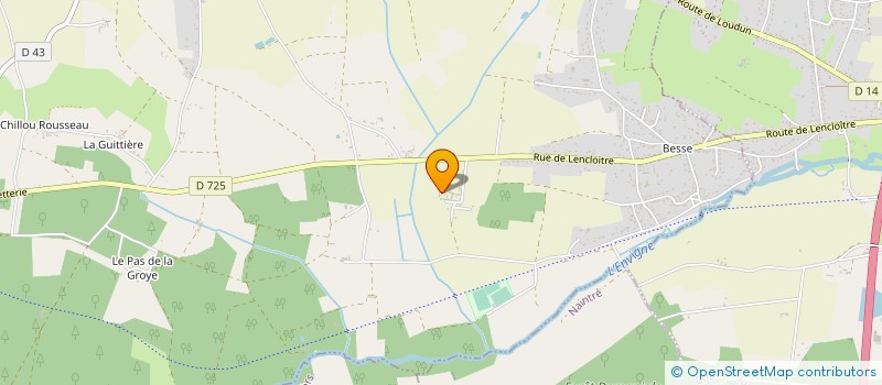 localisation de l'entreprise MONSIEUR EMMANUEL MOREAU  THURE