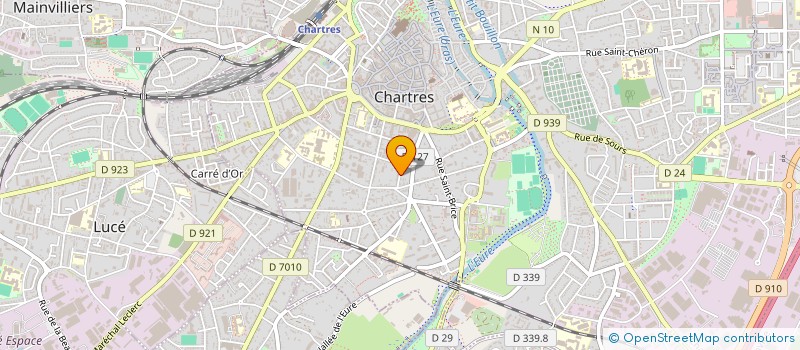 localisation de l'entreprise MONSIEUR EMMANUEL MOREAU à CHARTRES