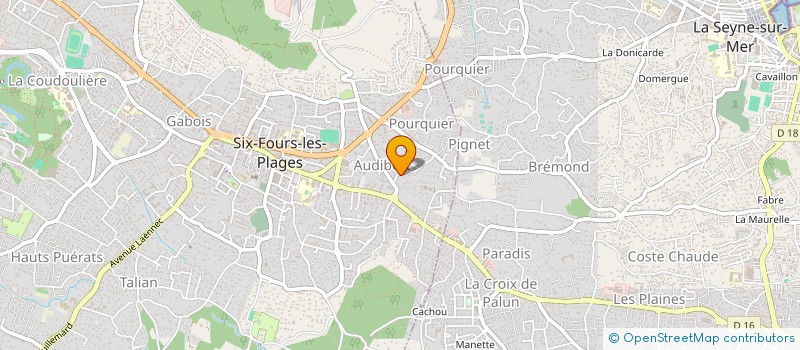 localisation de l'entreprise MONSIEUR EMMANUEL MORENO à SIX-FOURS-LES-PLAGES