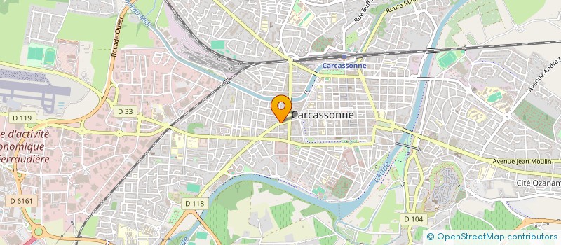 localisation de l'entreprise MONSIEUR EMMANUEL MORENO à CARCASSONNE