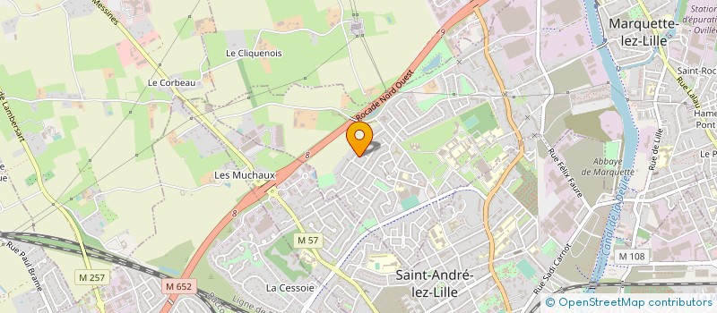 localisation de l'entreprise MONSIEUR EMMANUEL MOUKOKO MPONDO à MARQUETTE-LEZ-LILLE