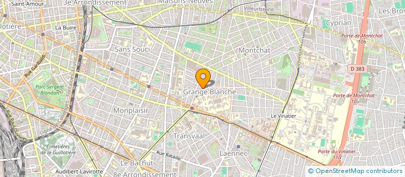 localisation de l'entreprise MONSIEUR EMMANUEL MOUSSAVOU  LYON