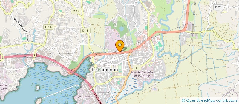 localisation de l'entreprise MONSIEUR EMMANUEL MOUTAMALLE à LE LAMENTIN