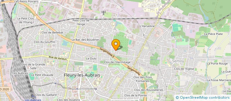 localisation de l'entreprise MONSIEUR EMMANUEL MVE NZE à FLEURY-LES-AUBRAIS