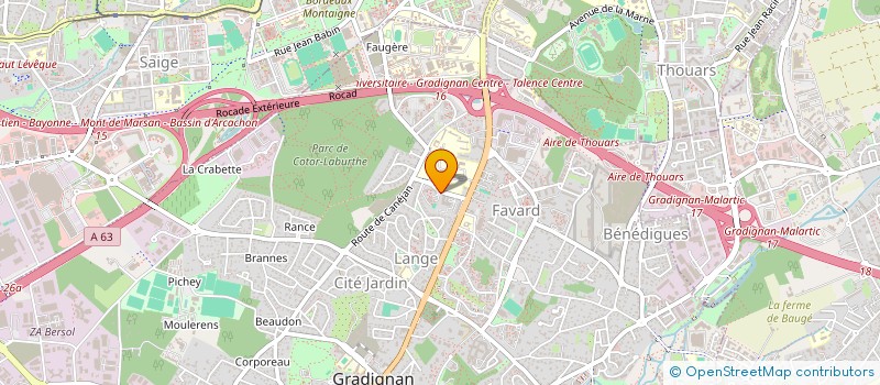 localisation de l'entreprise MONSIEUR EMMANUEL NAKOU LOUZONZILA  GRADIGNAN