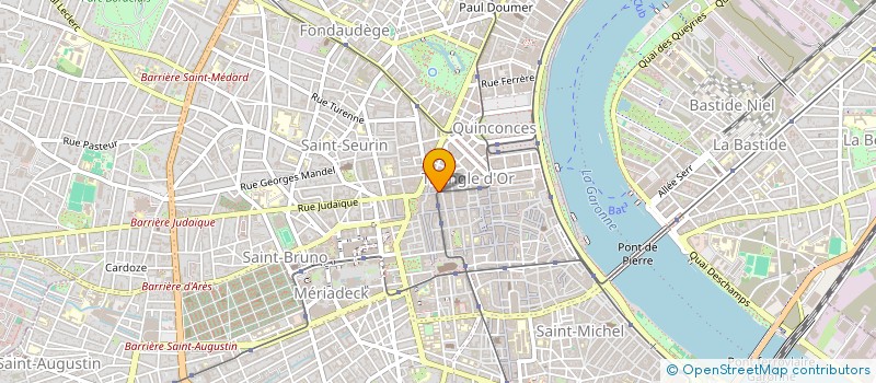 localisation de l'entreprise MONSIEUR EMMANUEL NAU  BORDEAUX