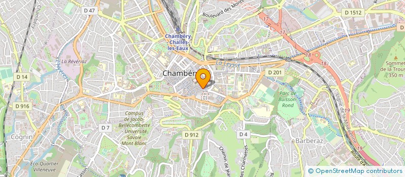 localisation de l'entreprise MONSIEUR EMMANUEL NAUD-PASSAJON à CHAMBERY