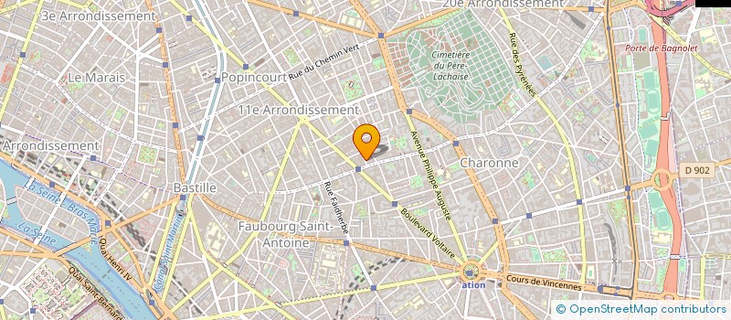 localisation de l'entreprise MONSIEUR EMMANUEL NAUDIN à PARIS