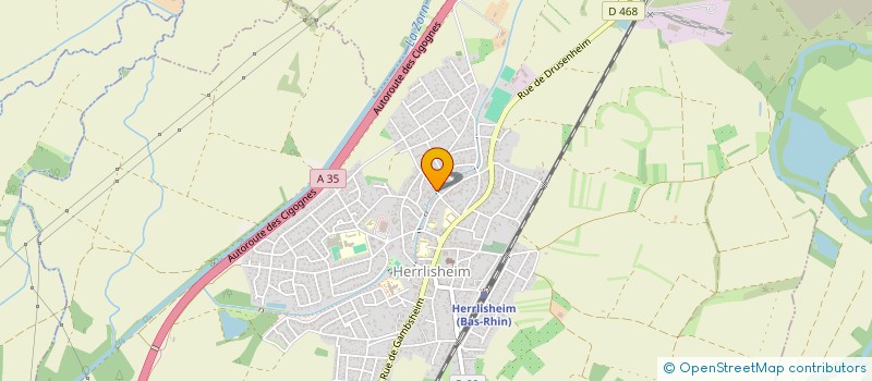 localisation de l'entreprise MONSIEUR EMMANUEL NEGRI  HERRLISHEIM