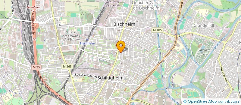 localisation de l'entreprise MONSIEUR EMMANUEL NEHLIG  SCHILTIGHEIM