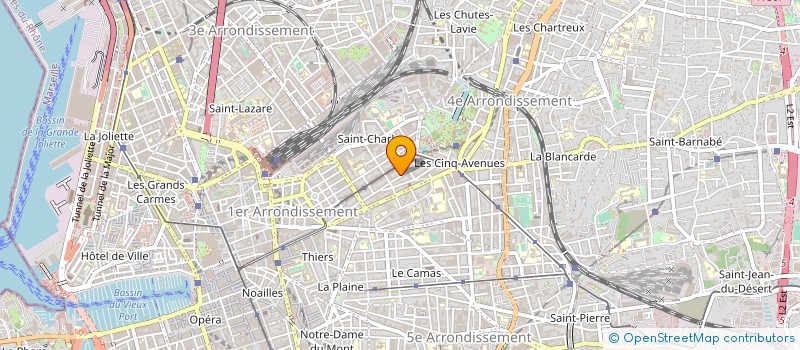localisation de l'entreprise MONSIEUR EMMANUEL NFON EPEE  MARSEILLE