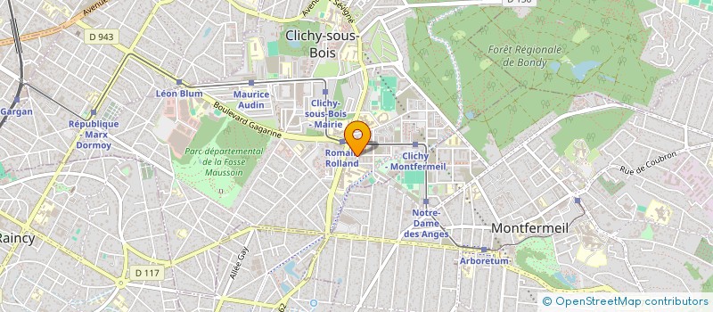 localisation de l'entreprise MONSIEUR EMMANUEL NGUISANI à CLICHY-SOUS-BOIS