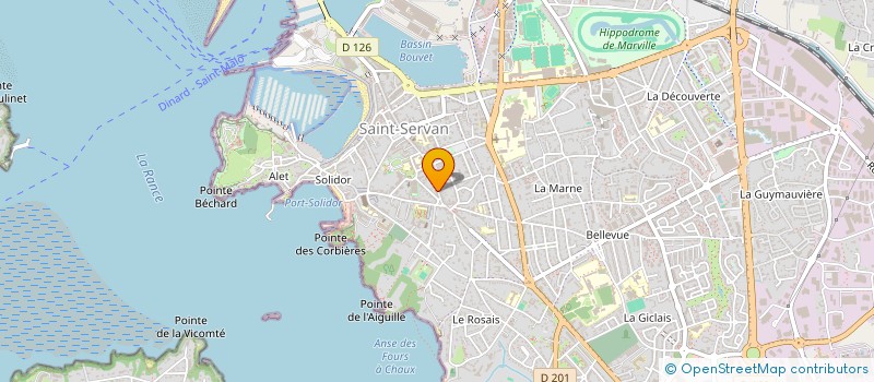 localisation de l'entreprise MONSIEUR EMMANUEL NGUYEN  SAINT-MALO