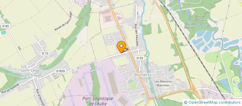 localisation de l'entreprise MONSIEUR EMMANUEL NGUYEN  BUCHERES