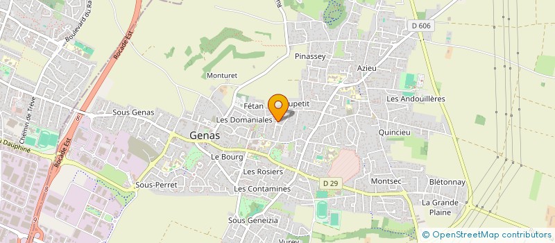 localisation de l'entreprise MONSIEUR EMMANUEL NHEK à GENAS