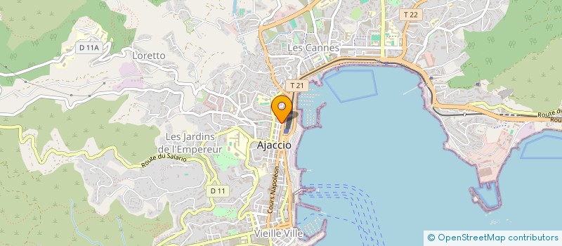 localisation de l'entreprise MONSIEUR EMMANUEL NICOLI à AJACCIO