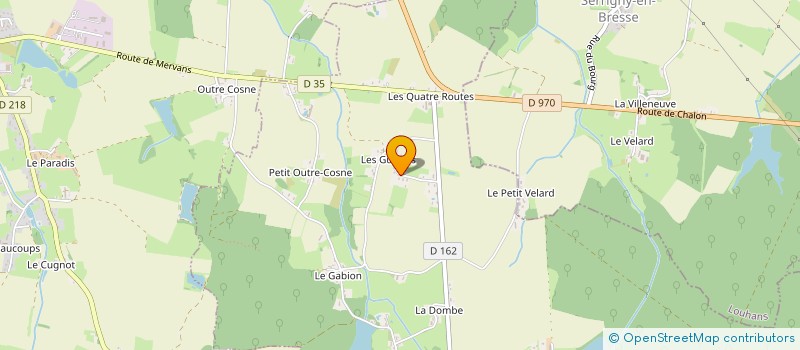 localisation de l'entreprise MONSIEUR EMMANUEL NICOT  VILLEGAUDIN