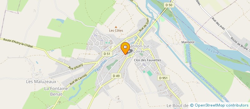 localisation de l'entreprise MONSIEUR EMMANUEL NOIRET  CERNOY-EN-BERRY