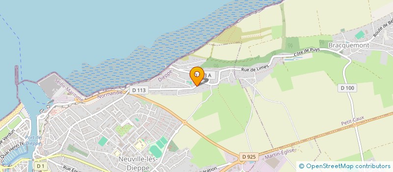 localisation de l'entreprise MONSIEUR EMMANUEL NOUAILLIER à DIEPPE