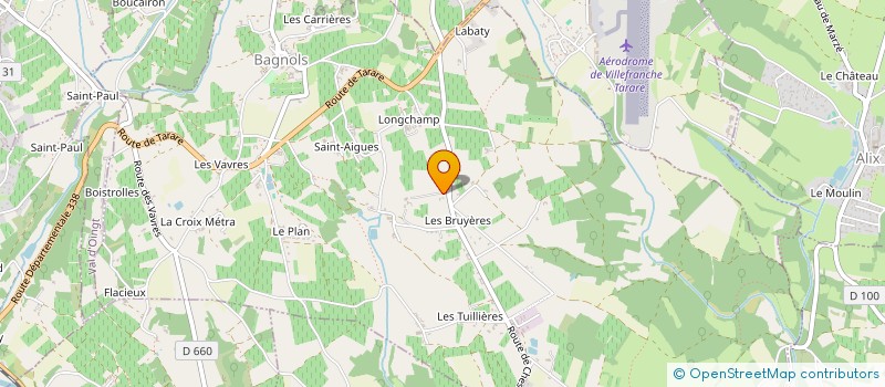 localisation de l'entreprise MONSIEUR EMMANUEL NOURDIN  BAGNOLS