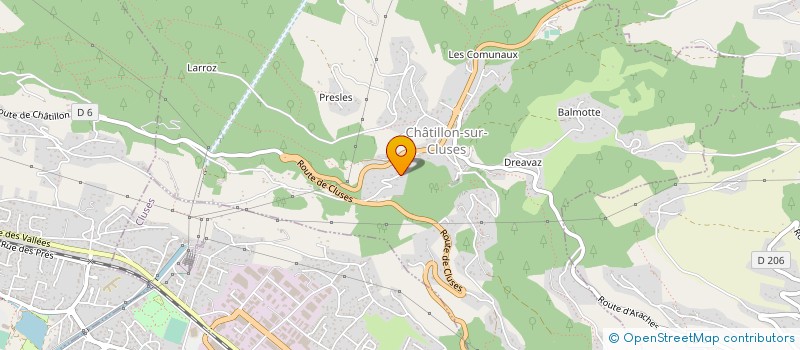 localisation de l'entreprise MONSIEUR EMMANUEL NOVELLO  CHATILLON-SUR-CLUSES