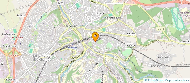 localisation de l'entreprise MONSIEUR EMMANUEL NZAWU à MORLAIX