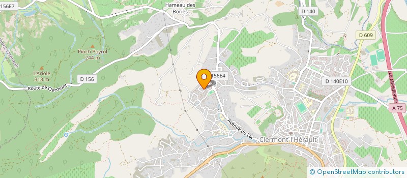 localisation de l'entreprise MONSIEUR EMMANUEL OBIKUDU  BRIGNAC