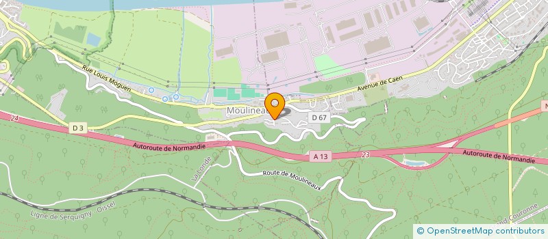 localisation de l'entreprise MONSIEUR EMMANUEL OLIVE  MOULINEAUX