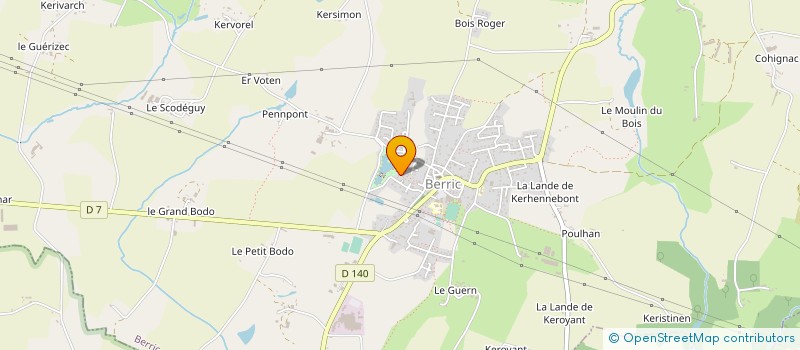 localisation de l'entreprise MONSIEUR EMMANUEL OLIVEIRA à BERRIC