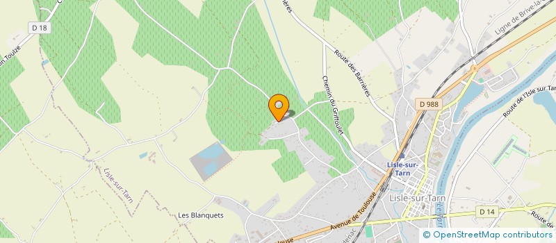 localisation de l'entreprise MONSIEUR EMMANUEL OLIVER à LISLE-SUR-TARN