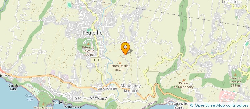 localisation de l'entreprise MONSIEUR EMMANUEL OLIVIER  PETITE ILE