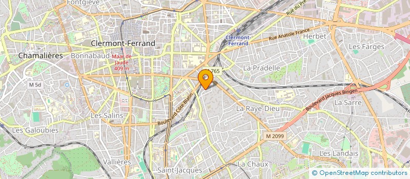 localisation de l'entreprise MONSIEUR EMMANUEL OSTY  CLERMONT-FERRAND