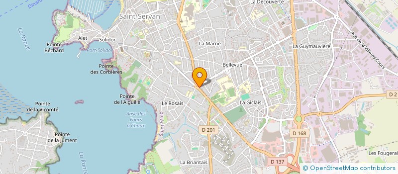 localisation de l'entreprise MONSIEUR EMMANUEL OUAGADJIO à SAINT-MALO
