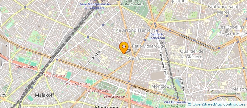 localisation de l'entreprise MONSIEUR EMMANUEL OUTTERS  PARIS