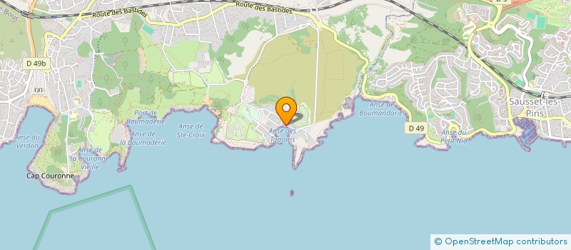 localisation de l'entreprise MONSIEUR EMMANUEL OZANON  MARTIGUES