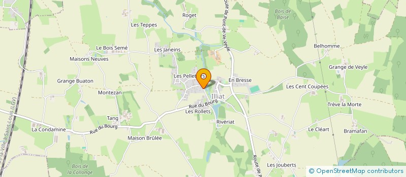 localisation de l'entreprise MONSIEUR EMMANUEL PACE  ILLIAT