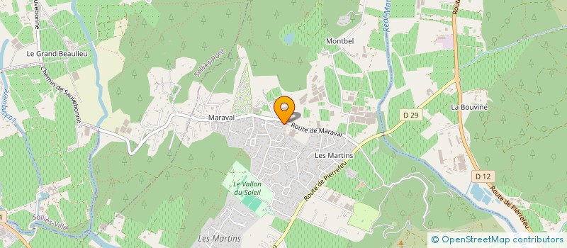 localisation de l'entreprise MONSIEUR EMMANUEL PACHURA  LA CRAU