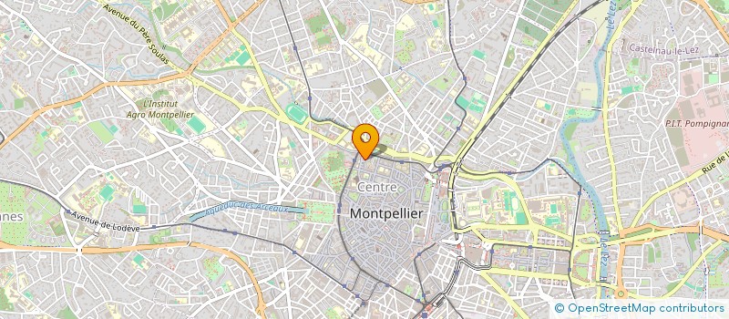 localisation de l'entreprise MONSIEUR EMMANUEL PAGANI à MONTPELLIER