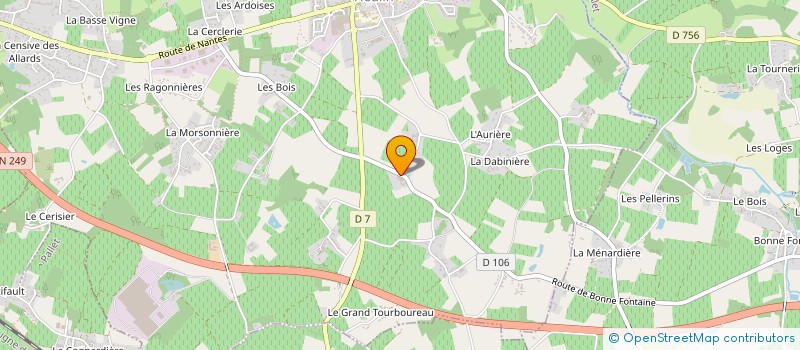 localisation de l'entreprise MONSIEUR EMMANUEL PAILLAT  LA CHAPELLE-HEULIN