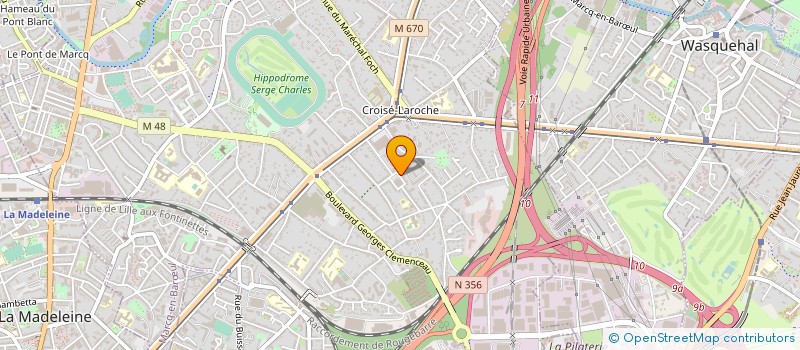 localisation de l'entreprise MONSIEUR EMMANUEL PAIN à MARCQ-EN-BARŒUL